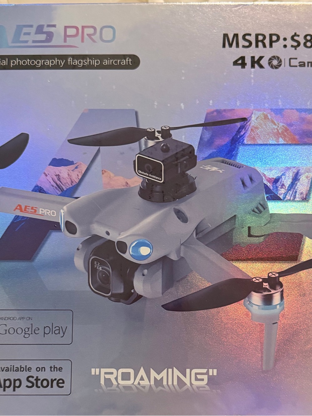 AE5 Pro 4K Camera Drone - Gray